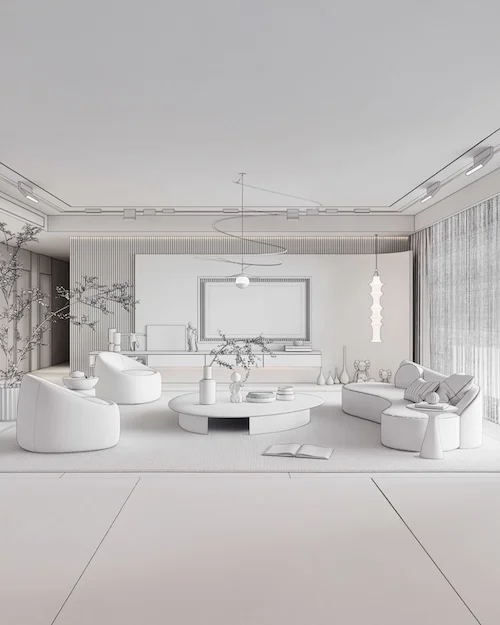 Original Interior AI Render