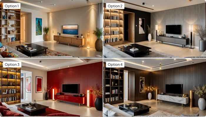 Compare Design Options step illustration