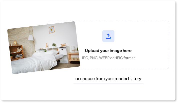 Upload Room Photo step illustration
